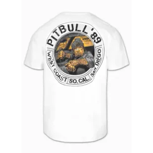 Pit Bull T-shirt Koszulka Męska Driving Black - Koszulki sportowe męskie - miniaturka - grafika 1