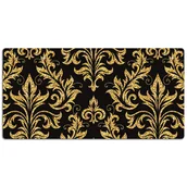 Podkładki na biurko - Mata z nadrukiem na biurko Złoty ornament 120x60 cm, Dywanomat - miniaturka - grafika 1