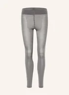 Legginsy - Falke Legginsy Softmerino Z Wełny Merino grau - miniaturka - grafika 1