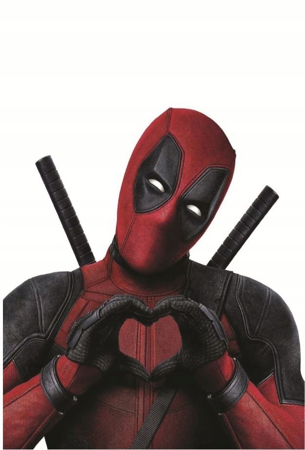 PODKŁADKA POD MYSZ Z Nadrukiem 22x18cm Deadpool Marvel Komiks Tekst Prezent