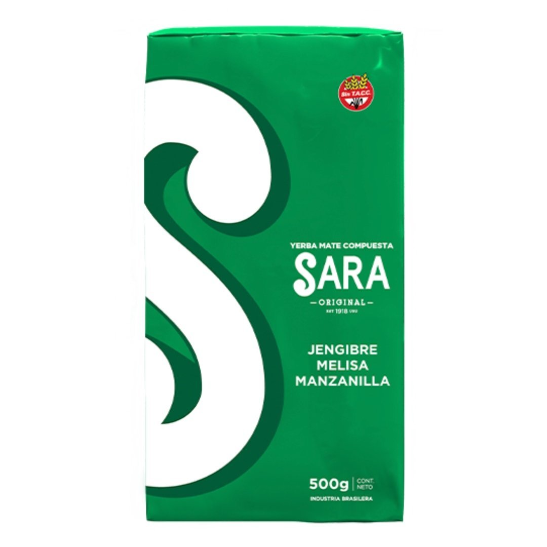 Yerba Mate Sara PU-1 Compuesta con hierbas 0,5kg 500g