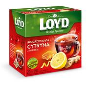 Herbata - Herbata Loyd Rozgrzewająca Cytryna z Imbirem 20x2g - miniaturka - grafika 1