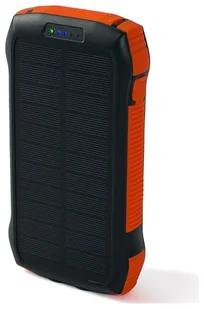 Choetech powerbank solarny z ładowaniem indukcyjnym 20000mAh PD 20W / QC 18W / Qi 10W pomarańczowy B657 - Panele fotowoltaiczne - miniaturka - grafika 1