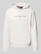 Bluzy męskie - Bluza z kapturem z nadrukiem z logo - miniaturka - grafika 1