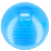 Piłki do ćwiczeń - HMS YB01 75CM LAZUROWA PIŁKA GIMNASTYCZNA - miniaturka - grafika 1