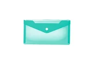Teczki i skoroszyty - Koperta plastikowa Dl, miętowa - miniaturka - grafika 1