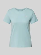 Koszulki i topy damskie - T-shirt o kroju regular fit z czystej bawełny - miniaturka - grafika 1