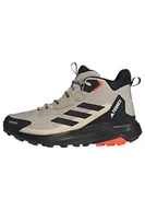 Buty trekkingowe męskie - adidas Męskie buty trekkingowe Terrex Anylander Mid Rain.rdy bez piłki nożnej, Wonder Beżowy Rdzeń Czarny Pomarańczowy, 42 EU - miniaturka - grafika 1