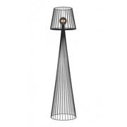Lampy stojące - Czarna industrialna lampa podłogowa - S567-Folta - miniaturka - grafika 1