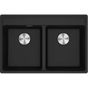 Zlewozmywaki - Franke Maris MRG 620-35-35 (onyx) - miniaturka - grafika 1