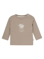 Kaftaniki dla niemowląt - Noppies Koszulka w kolorze jasnobrązowo-szarym - miniaturka - grafika 1