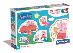 Clementoni Moje Pierwsze Puzzle Peppa Pig - - Puzzle - miniaturka - grafika 3