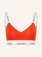 Biustonosze - Calvin Klein Biustonosz Bustier Modern Cotton orange - miniaturka - grafika 1