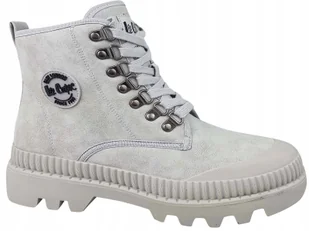 Lee Cooper Outdoor Buty Trapery Workery Szare - Buty trekkingowe męskie - miniaturka - grafika 1