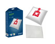 Worki do odkurzaczy - Worki Worwo Do Zelmer Jupiter Solaris Magnat Z Mikrowłókna 4 Szt Filtr - miniaturka - grafika 1