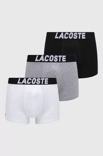 Lacoste bokserki męskie kolor czarny - Majtki męskie - miniaturka - grafika 1