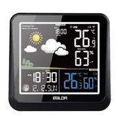 Stacje pogodowe - Stacja Pogodowa BALDR B0336 Bezprzewodowa Barometr Termometr Fazy Księżyca - miniaturka - grafika 1
