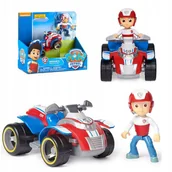 Samochody i pojazdy dla dzieci - Psi Patrol Figurka Ryder Pojazd Samochód Ratunkowy Quad Atv Ruchome Koła - miniaturka - grafika 1