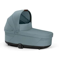 Wózki dziecięce - Cybex, Cot S Lux, gondola, Stormy Blue - miniaturka - grafika 1