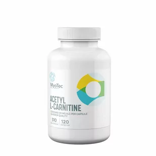 Myotec Acetyl L-karnityna 120 kapsułek - Aminokwasy - miniaturka - grafika 1