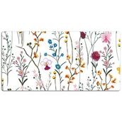 Podkładki na biurko - Podkładka mata ochrona biurka Polne kwiaty 120x60cm, Dywanomat - miniaturka - grafika 1