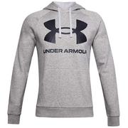 Bluzy sportowe męskie - Bluza męska Under Armour Rival Fleece Big Logo HD - miniaturka - grafika 1