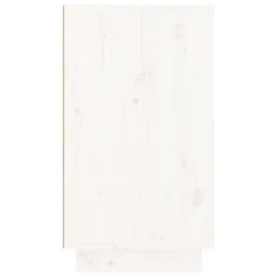 Lumarko Szafka na buty, biała, 110x34x61 cm, lite drewno sosnowe - Szafki na buty Lumarko Szafka na buty, biała, 110x34x61 cm, lite drewno sosnowe - Szafki na buty - miniaturka - grafika 9