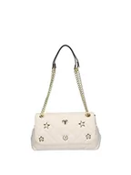 Torebki damskie - Pollini Damska torba na ramię Sc4532pp1gse0100, biała, 28 x 10 x 17, biały - miniaturka - grafika 1