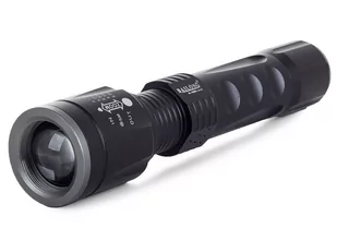 MOCNA latarka taktyczna led cree zoom xm-l t6 premium - Latarki - miniaturka - grafika 1