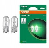 Żarówki samochodowe - Żarówka W5W 12V 5W Ultra Life 2825Ult-2Bl Zestaw 2 Sztuki Osram - miniaturka - grafika 1