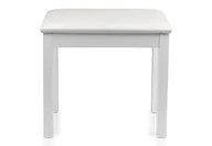 Inne akcesoria muzyczne - Gator Frameworks Tradit. Wooden Piano Bench White - Drewniana ławka do fortepianu w kolorze białym - miniaturka - grafika 1