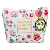 Kosmetyczki, organizery i kuferki - Kosmetyczka, Dzień Babci i Dziadka, Kwiaty, Mała - miniaturka - grafika 1