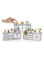 Prace ręczne dla dzieci - MGA´s Mini Verse Zestaw koralików "MGA's Miniverse-Mini Lifestyle" - 8+ - miniaturka - grafika 1