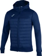 Bluzy męskie - Joma Joma Berna Hoodie 101103-331 Granatowe 3XL - miniaturka - grafika 1