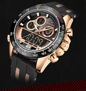 Zegarek ZEGAREK MĘSKI NAVIFORCE NF9188T - (zn121d) + BOX - Zegarki męskie - miniaturka - grafika 2