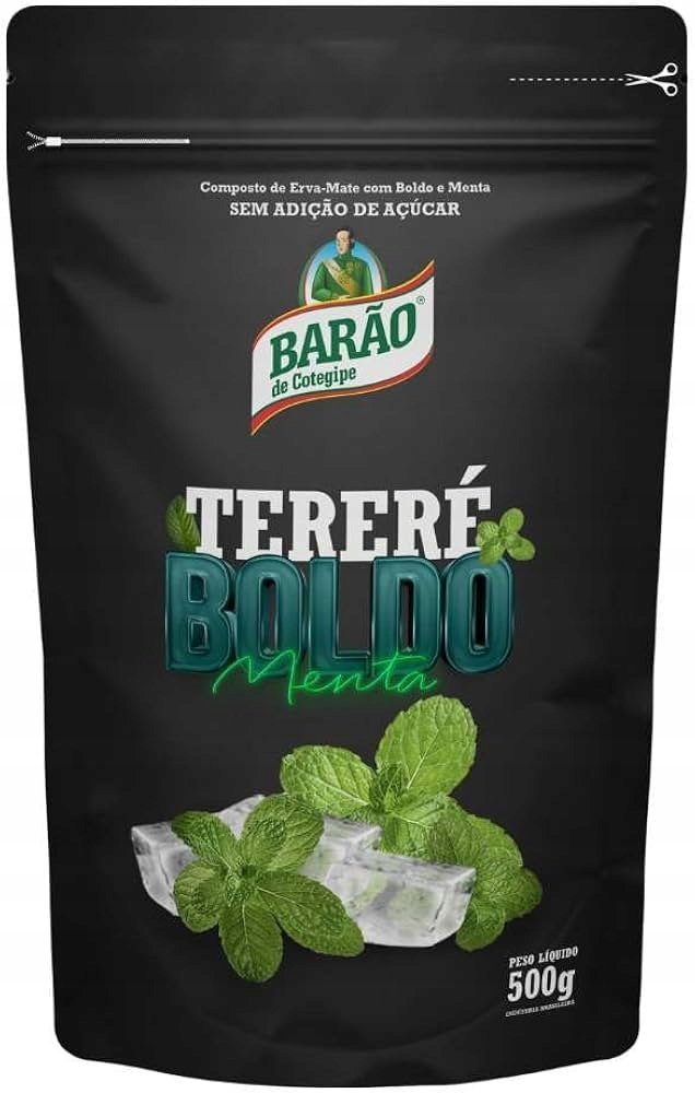 Yerba Mate Barao TERERE Menta Boldo 500g Mięta