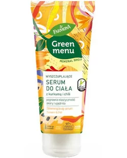 Farmona Farmona Green Menu Mineral Shot Serum do ciała Wyszczuplajce 200 ml FARMONA 974476 - Balsamy i kremy do ciała - miniaturka - grafika 1