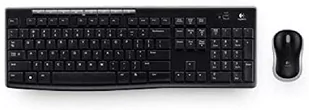 Logitech MK270 Klawiatura RUS + Mysz Czarny (920-004518) - Zestawy myszka + klawiatura - miniaturka - grafika 1