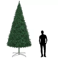Choinki - vidaXL Sztuczna choinka, 400 cm, zielona - miniaturka - grafika 1