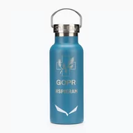 Butelki termiczne - Butelka termiczna Salewa Valsura Insulated BTL #WspieramGOPR 450 ml maui blue - miniaturka - grafika 1