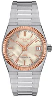 Zegarki męskie - Zegarek Tissot T931.207.41.111.00 PRX POWERMATIC 80 18K GOLD BEZEL - miniaturka - grafika 1