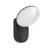 Lampy ogrodowe - Kinkiet zewnętrzny Monti 3k 6214 LED 7w czarny IP54 - miniaturka - grafika 1