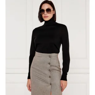 Calvin Klein Wełniany sweter | Regular Fit - Swetry damskie - miniaturka - grafika 1