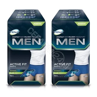 SCA HYGIENE PRODUCTS AB Majtki chłon.tena men pants plus l x 30 sz - Pieluchy dla dorosłych - miniaturka - grafika 2