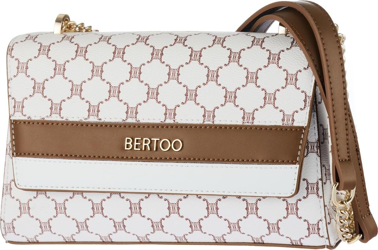 Torebka damska BERTOO Giulia brązowa mała