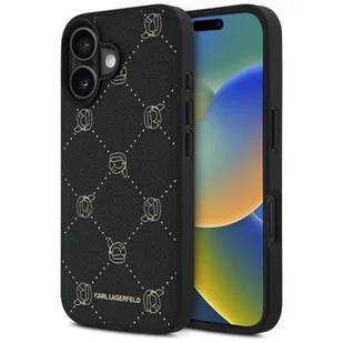 Karl Lagerfeld KLHMP16SPGKHPHK iPhone 16 6.1" czarny/black Magsafe Karl Head - Etui i futerały do telefonów Karl Lagerfeld KLHMP16SPGKHPHK iPhone 16 6.1" czarny/black Magsafe Karl Head - Etui i futerały do telefonów - miniaturka - grafika 1