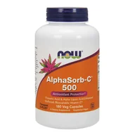 Witaminy i minerały - Now Foods NOW AlphaSorb-C 500 180vegcaps - miniaturka - grafika 1