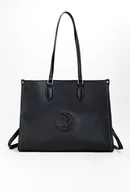Torebki damskie - Shopperka Nobo z monogramem - miniaturka - grafika 1
