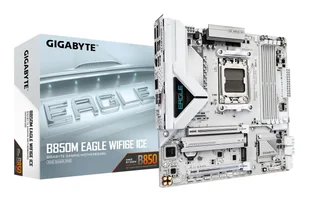 Płyta główna GIGABYTE B850M EAGLE WIFI6E ICE AMD B850 micro ATX - Płyty główne - miniaturka - grafika 1