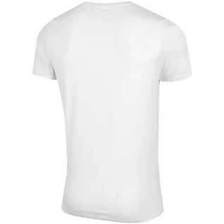 Koszulki męskie - Koszulka męska 4f biała h4z22 - grafika 1
